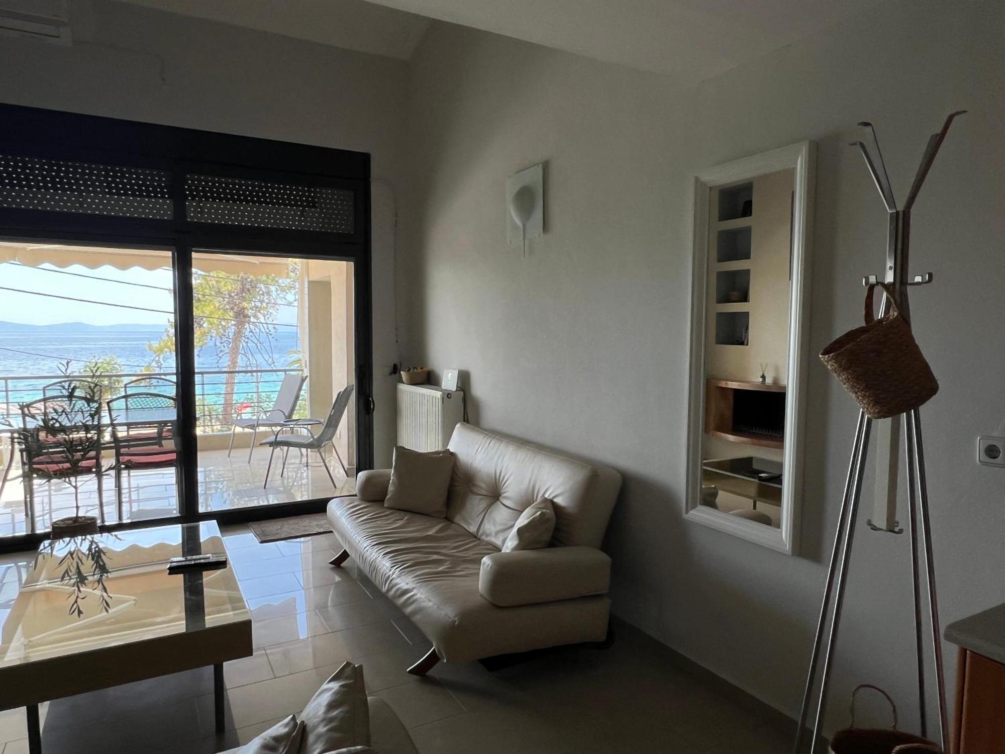 Two-Storey Beachfront Maisonette Toroni Exterior photo
